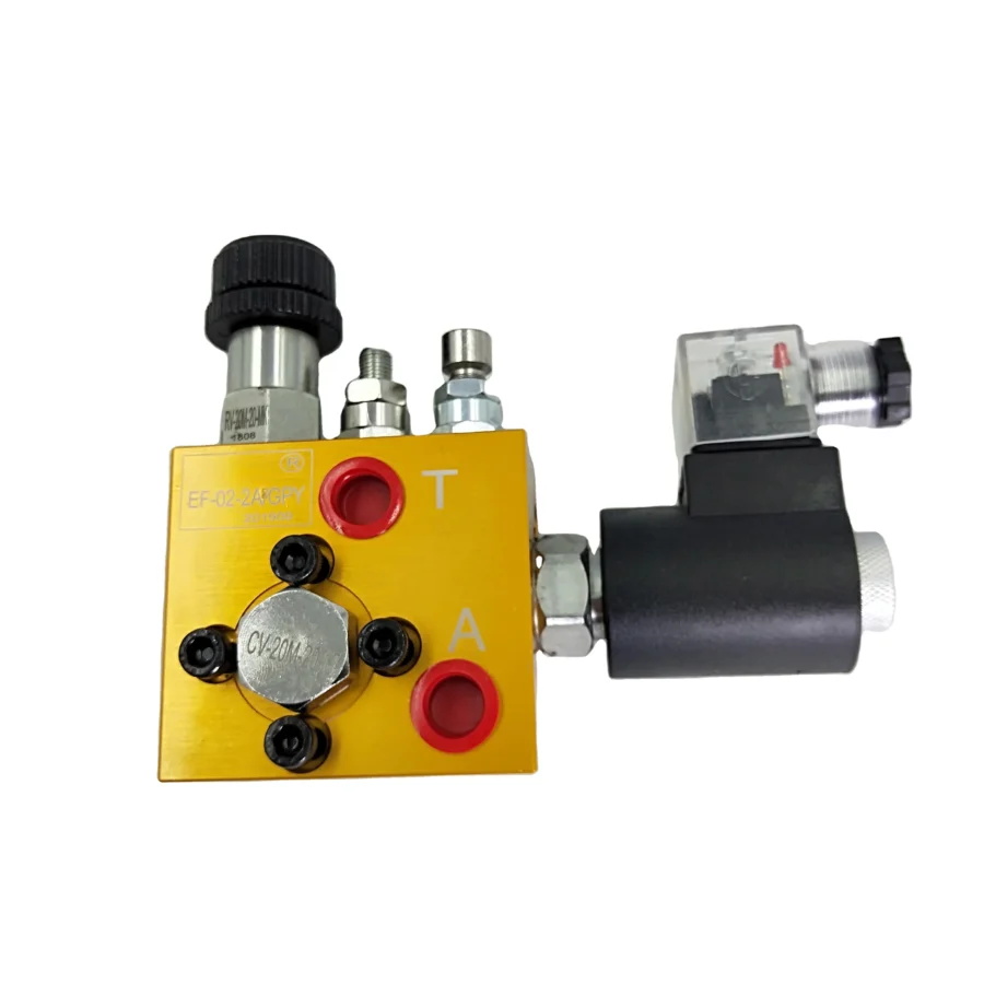 ET Series Hydraulic Lift Valve EF-02-AC220V EF-02-DC24V EF-02-2A/GPY