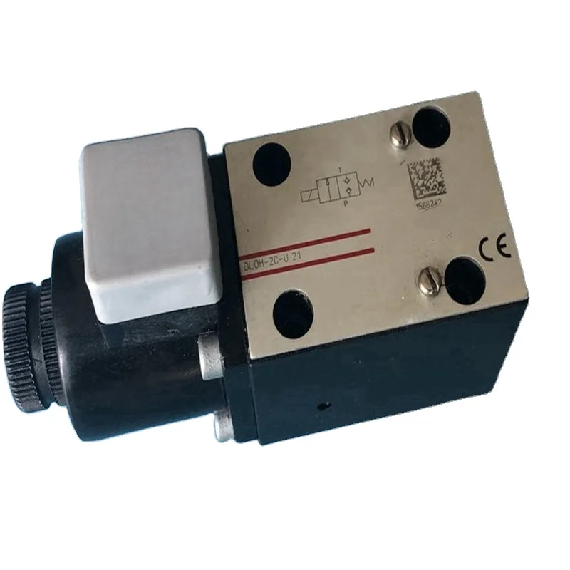 Hydraulic Direction Control Solenoid Valve DHI DHE DKE DLOH DLOK DPHI Series DLOH-2C-U21 DLOH-3A-U