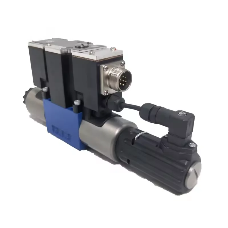 4WREE6 4WREE10 Series 4WREE10E1-50-22/G24K31/A1V Proportional Flow Control Solenoid Valve 4WREE6E08-22/G24K31/A1V-655