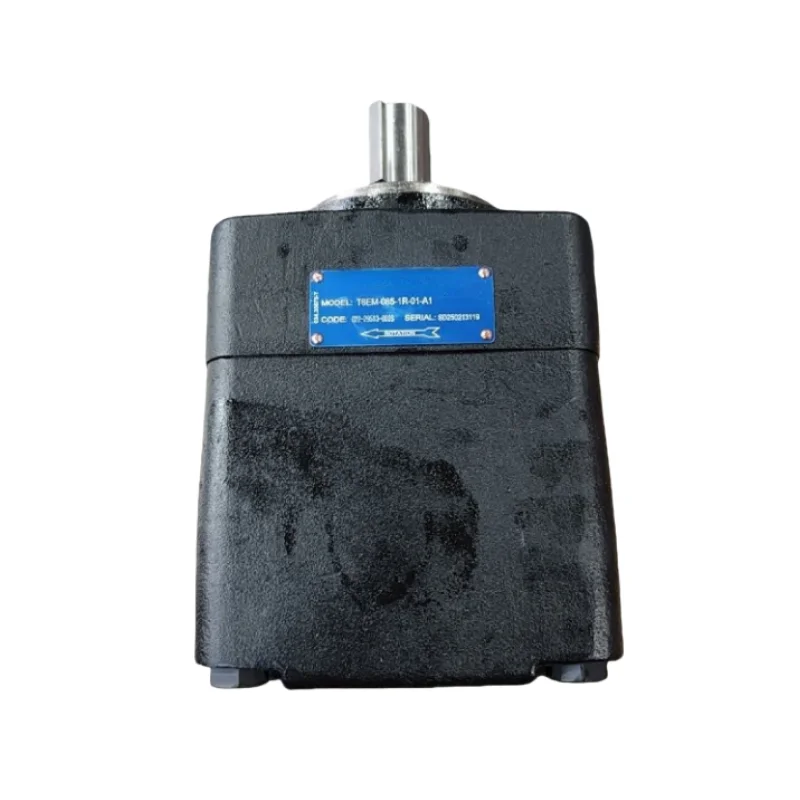 Industrial T6C T6D T6E T6CM T6DM T6EM Series Single Hydraulic Vane Pump T6EM-085-1R-01-A1